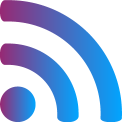 wifi roxo e azul icon