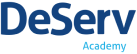Logo DeServ Academy Azul